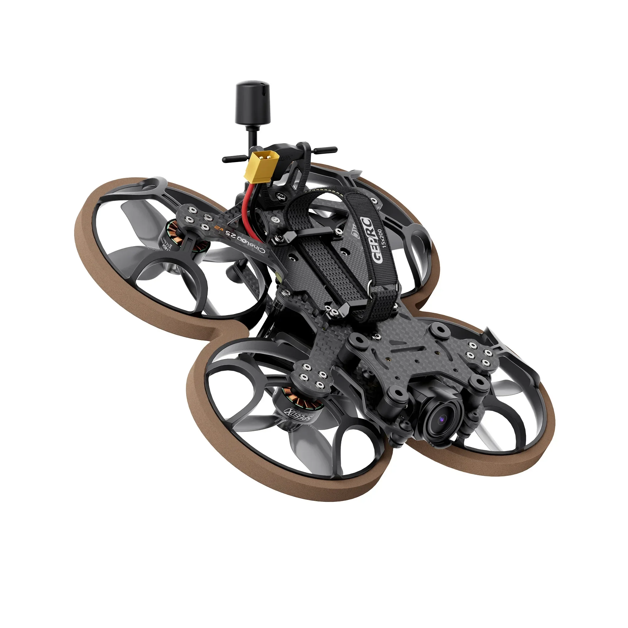 

GEPRC Cinelog25 V2 2,5-дюймовый Cinewhoop Quad Analog / HD O3 — TAKER G4 35A AIO SPEEDX 1404 4500KV