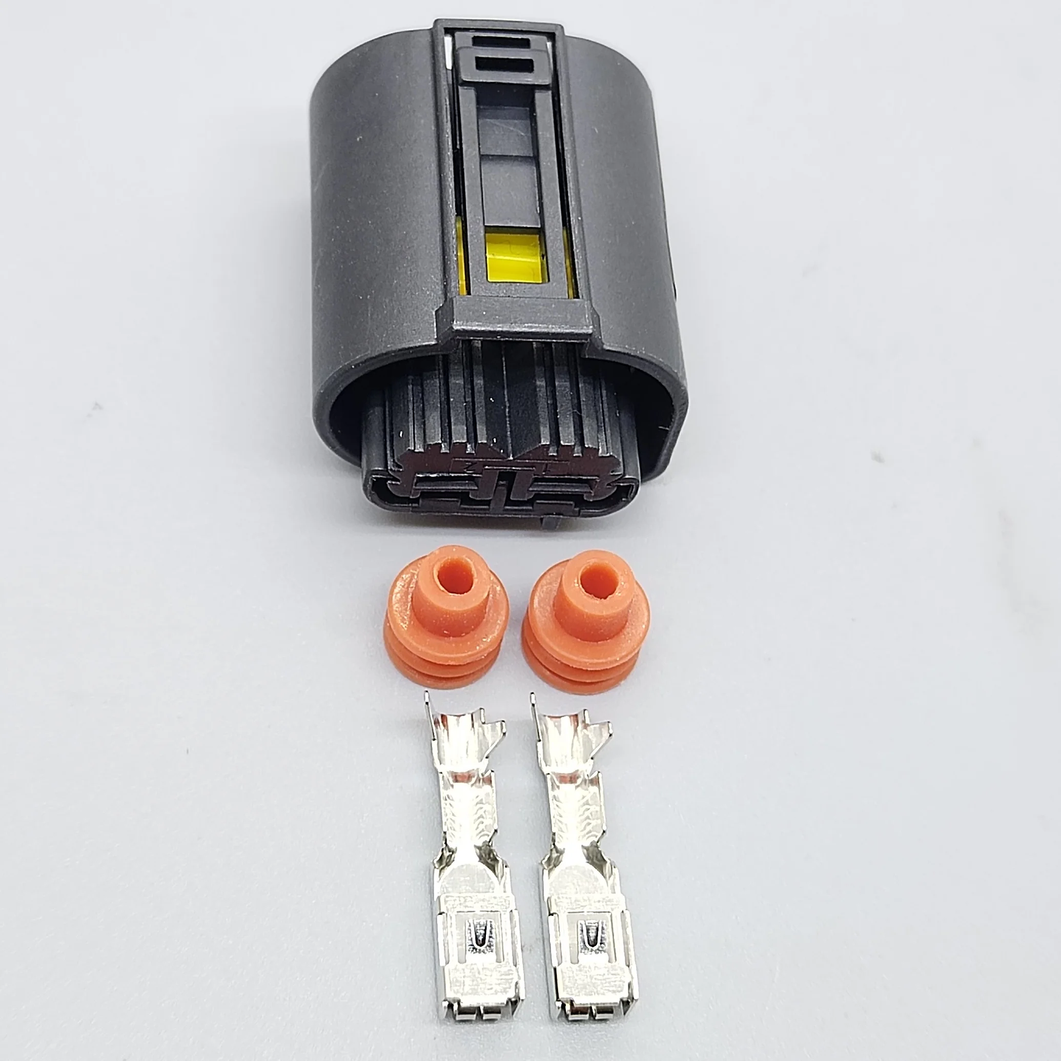 shhworldsea 2 Ways Auto Parts 1-968642-1 1-968643-1 8373328-03 Auto Fog Lights Connector Car Horn Sealed Cable Harness Plug