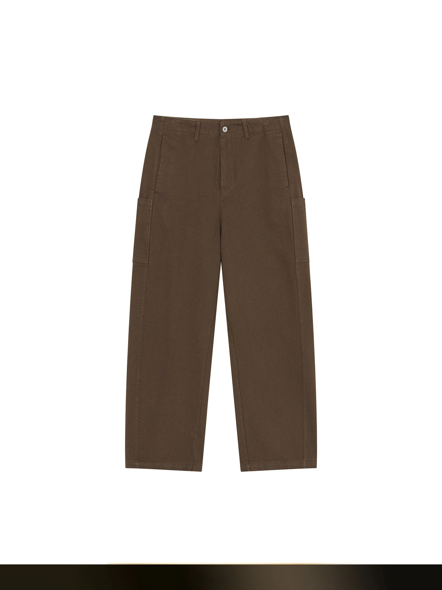 

American Retro Pleated Loose Straight Leg Work Pants Men's Autumn New Simple Color Versatile Casual Long Pants