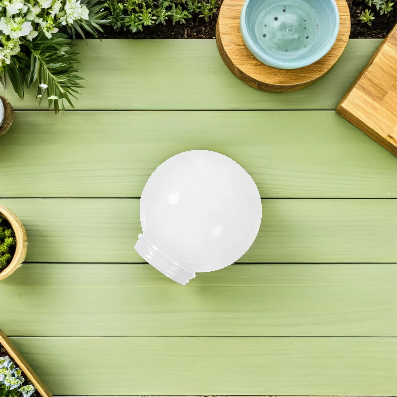 3 قطعة عاكس الضوء الكرة الاكريليك غطاء مصباح استبدال للسقف جدار ضوء الشارع في الهواء الطلق حديقة الشرفة فناء ديكور