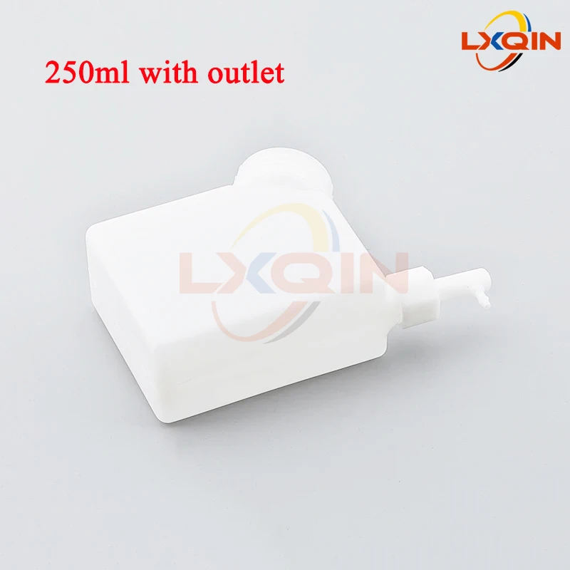 LXQIN 250ml Ink Cartridge DTF ink tank for sublimation Eco solvent UV Printer White Sub Tank 250ml for Mimaki Roland
