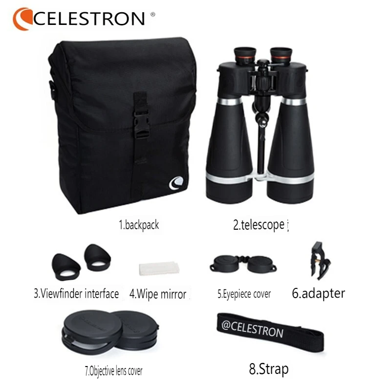 Celestron Skymaster 20x80 pro Binoculars High Magnification HD Professional Stargazing & Observation