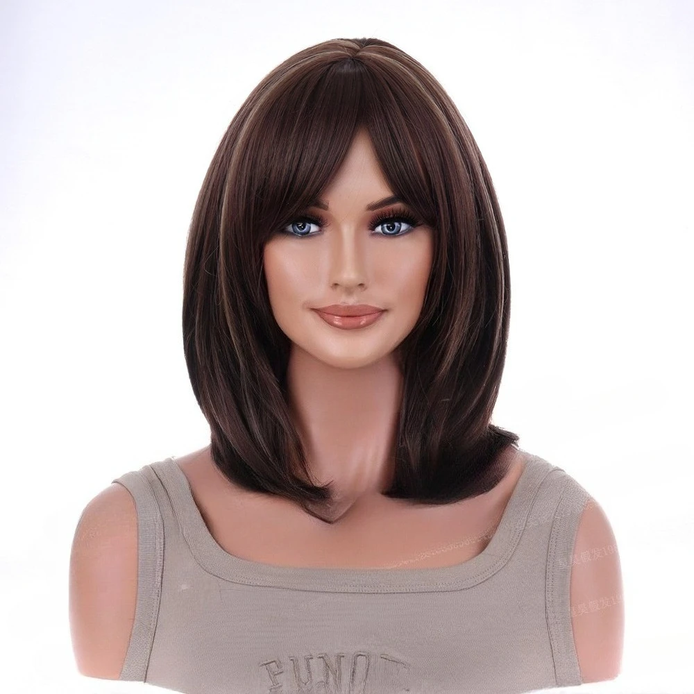 

Wig female European and American style full headgear