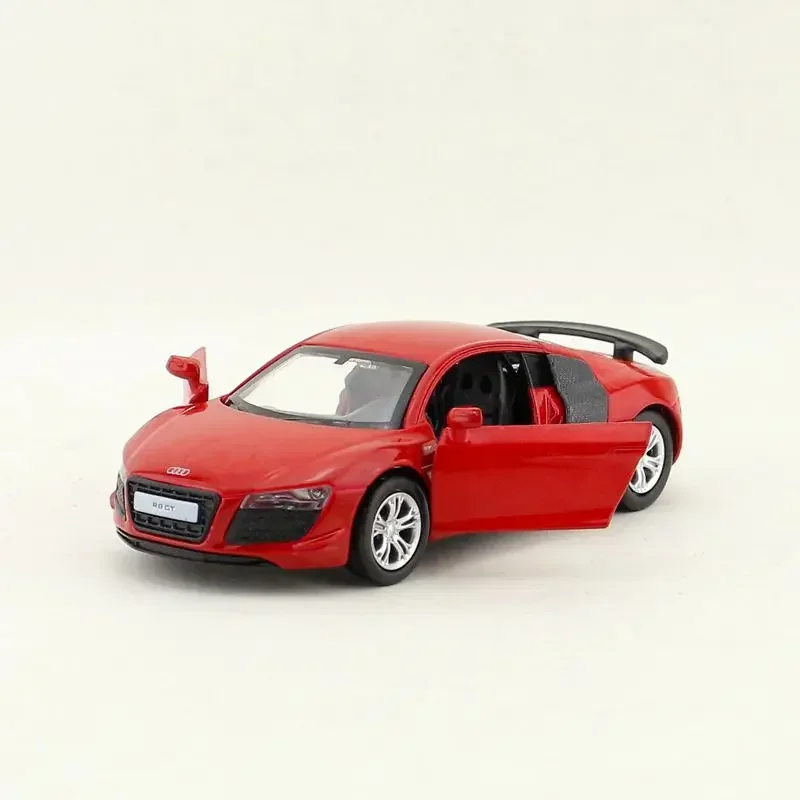 1:43 Audi R8 GT convertible aleación vehículo extraíble modelo Diecast Metal modelo coche color al azar