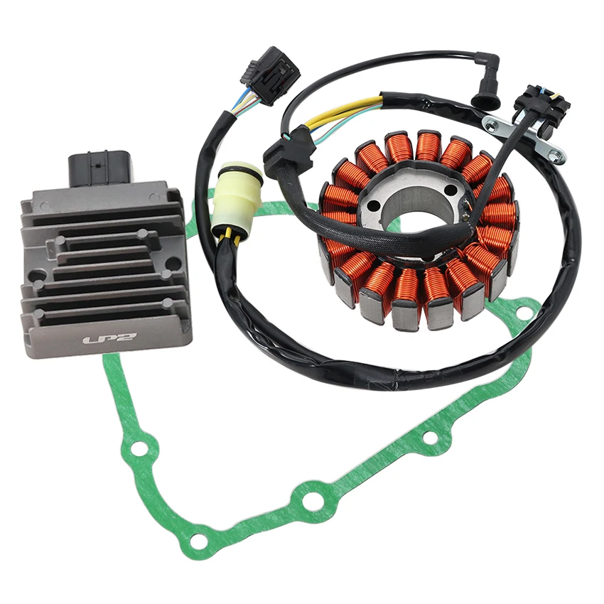 Motorcycle Gasket Generator Cover & Stator Coil & Regulator Rectifier Set For Honda XRE300 2010-2013 XRE300 ABS 2010-2013