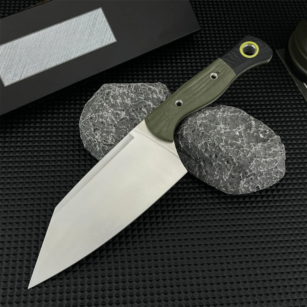 Premium Quality Straight Knife Outdoor Self Defense Hunting Fishing Portable Backpacking Mountain Climbing Essential Equipment