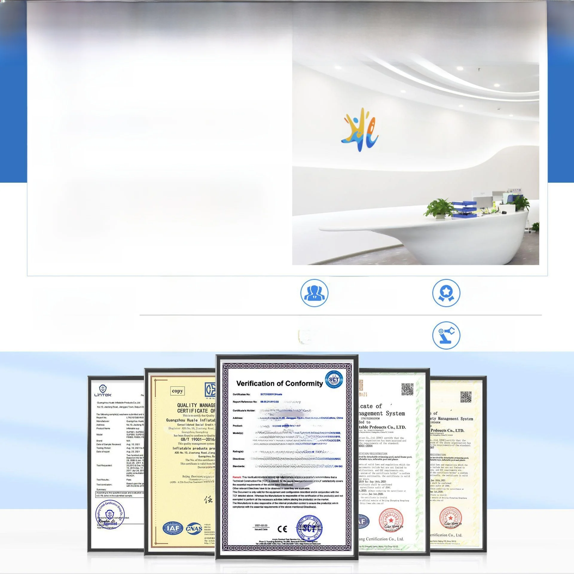 Iatable Stand up Paddle Board Tavola da surf Sport Tavola speciale Tavola da surf Cam esterna Attrezzatura da viaggio KC-Marchio