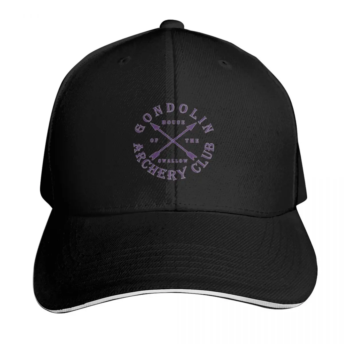 Gondolin Archery Club - House of the Swallow Baseball Cap Casual Daily Wear Quick Dry Performance Cotton Twill Breathable