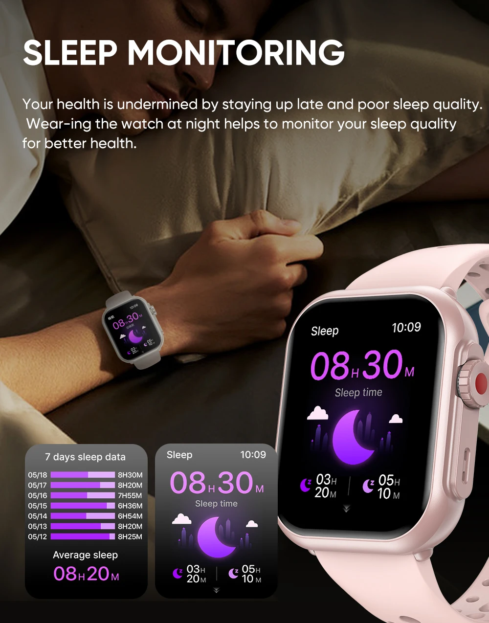 2026 Neue Uhr Ultra 2 SE Männer Frauen 1000 mAh Batterie Herzfrequenz Bluetooth Anruf 100 + Sport GPS Track IP68 Wasserdichte Intelligente Uhren – Detail 9