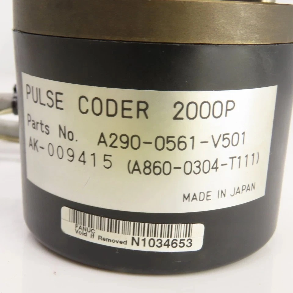 Usado A290-0561-V501 A290-0304-T111 para FANUC A290-0561-V501 usado codificador de pulso 2000P