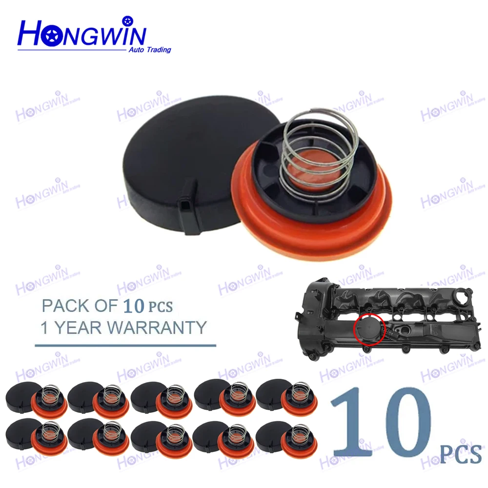 1/5/10 PCS A6510109018 Engine PCV Valve Cover Repair Kit For Mercedes-Benz B W246 A6510109203 A6510100630 651 010 57