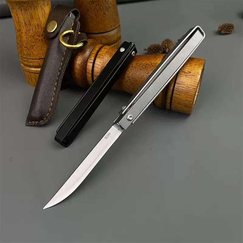 Cuchillo EDC plegable para supervivencia y senderismo de alta dureza - imagen 5