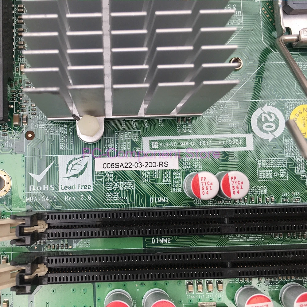 Industrial Control Motherboard For Dual Network Ports IMBA-G410 Rev:2.0