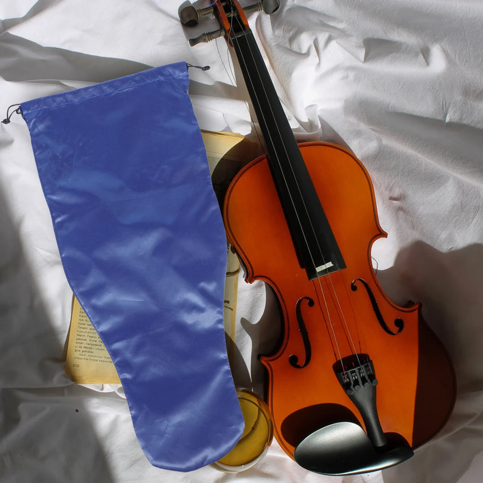 

Violin Dust-proof Fabric Case Storage Exquisite Musical Instrument Cover Bag Parts Accessories Musical Instrument Viola Supply