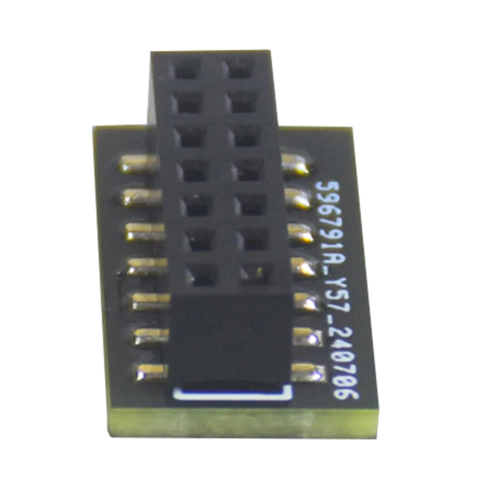 TPM 2.0 Module Chip 14 Pin Secure Storage Encryption Security Module SPI Trusted Platform Module for Asrock Mainboard