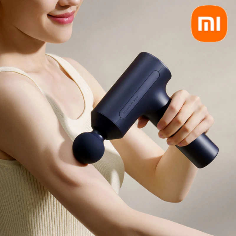 Xiaomi Mijia Fascia Gun 3 massagepistool Dual Mode spierontspanningsapparaat met 25 kg kracht en 3 massagekoppen