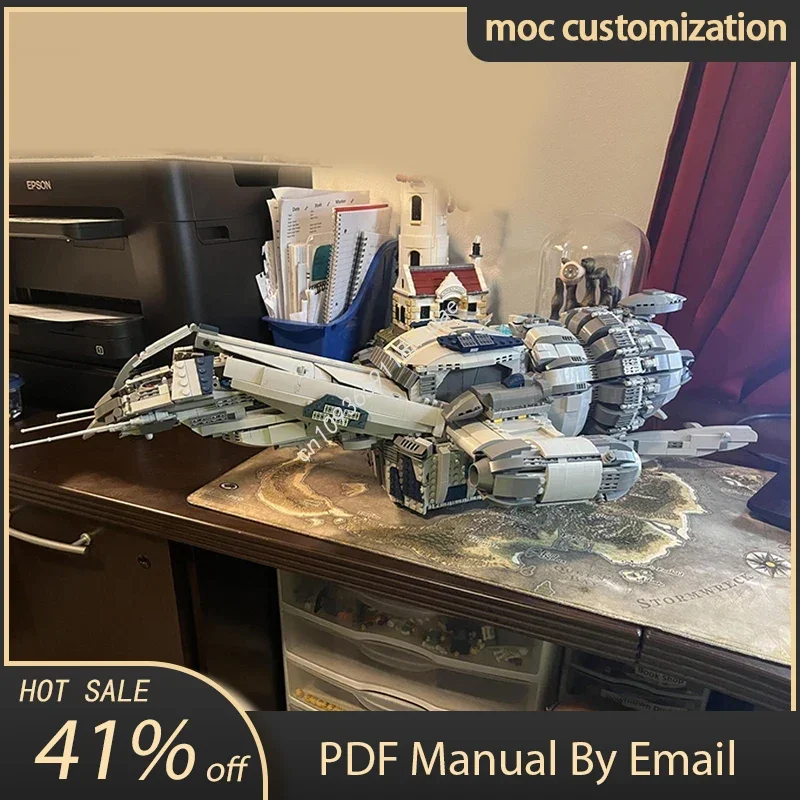 

3811pcs Moc FIREFLY SERENITY Spaceship Model Building Blocks Bricks Diy Creative Assembly Educational Toys Holiday Gift