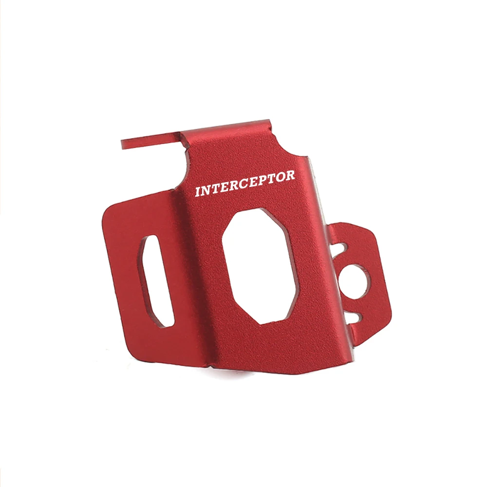 For Royal Enfield Interceptor 650 CNC Aluminum Modified Motorcycle Rear Brake Fluid Reservoir Guard Cover Accessories