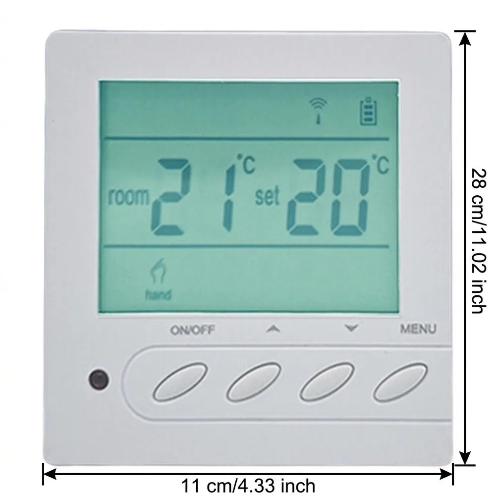 Wireless Controller for For water Based Underfloor Heating with Automatic Signal and Hourly Communication Interval