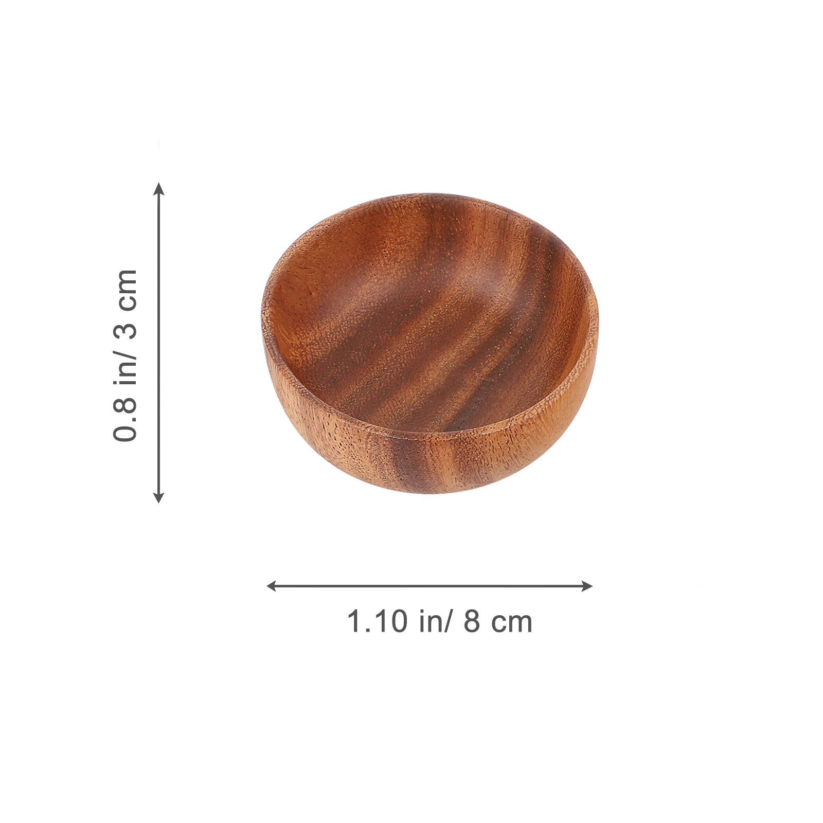 

Wooden Salad Bowl Large Deep Kitchen Storage Bowls Set Soup Rice Tableware Serving Wooden Bowls