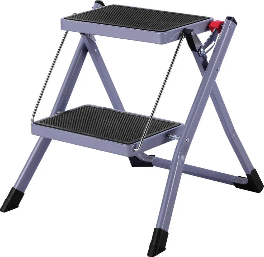 Two Step Iron Ladder/Step Stool/Staircase Chair/Mini Ladder Two Step Household Iron Ladder