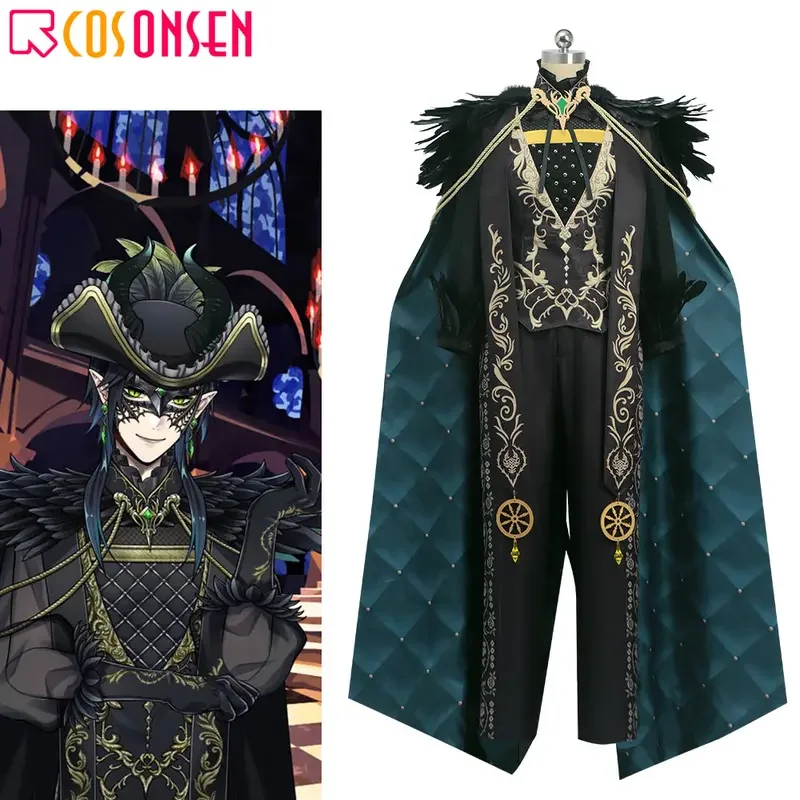 

Костюм Twisted Wonderland Malleus для косплея на Хэллоуин, маскарад, полный комплект, костюм, аниме, одежда, униформа на Хэллоуин