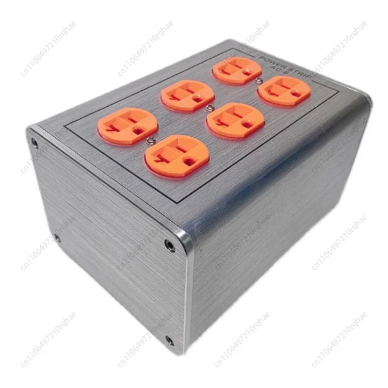 

Fever Audio Socket, American Standard Aluminum Alloy Power Strip Power Socket, Copper Wiring Board 6 Bits 8 Bits