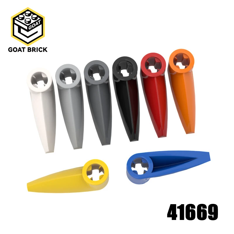 10 Stücke MOC Teile 41669 x346 High-tech Zahn 1x3 Kompatible Ziegel DIY Assmble Baustein Partikel Kind Puzzle Gehirn Spielzeug Geschenk