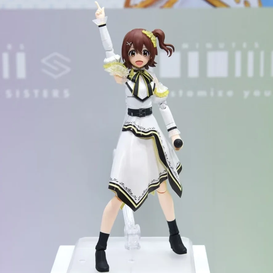 

Bandai Genuine 30MS MIRAI KASUGA (20th Anniv. YOU AND) THE IDOLM STER Anime Action Figure Assembly Model Children Kid Toys Gift