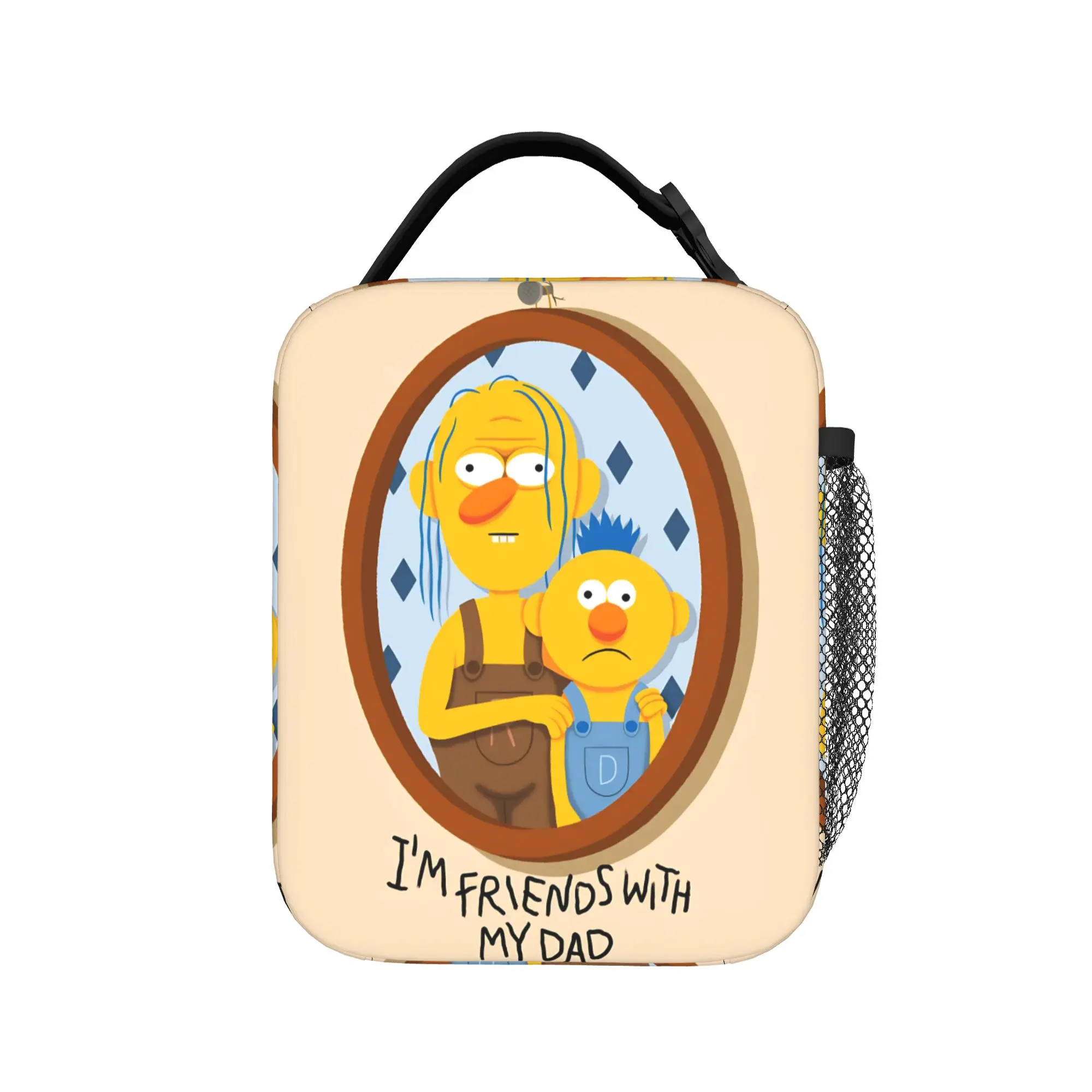 Don't Hug Me I'm Scared Merch Insulated Lunch Bag For Work  Food Box Portable Thermal Cooler Bento Box