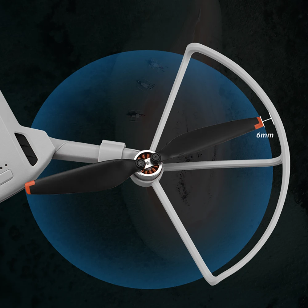 المروحة الحرس ل DJI Mini 3 برو الطائرة بدون طيار الإفراج السريع المروحة واقية حلقة حامي ل الطائرة بدون طيار المضادة للتصادم الملحقات