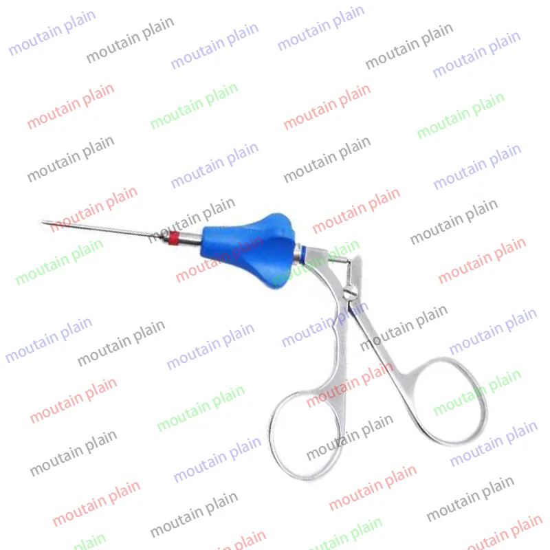 grasping forceps 5Fr hysteroscopy semi rigid biopsy forceps  1.6*410mm easy to disassemble and install