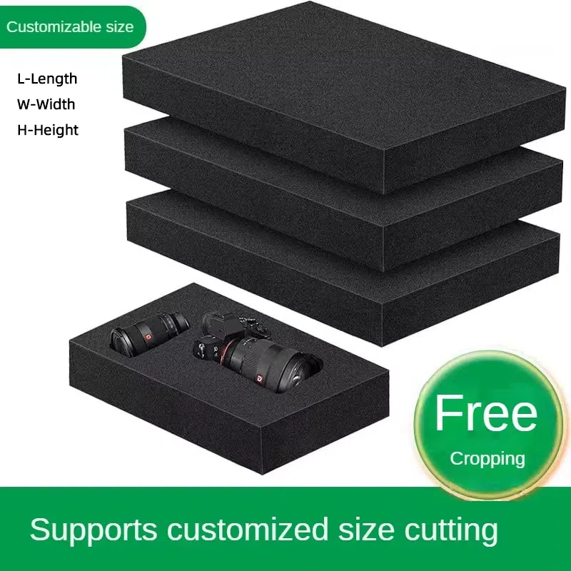 50x30cm High Density Foam Pad Toolbox Shock-Absorbing Sponge Sheet Hard Case And Flight Case Shadow Foam Tools Organizer 45x35cm