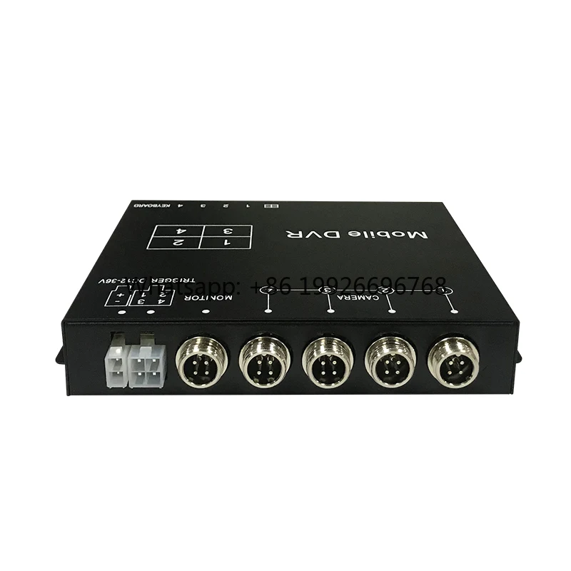 

4CH Mobile DVR Night Vision New Accord 4 Camera Video Recorder mini dvr