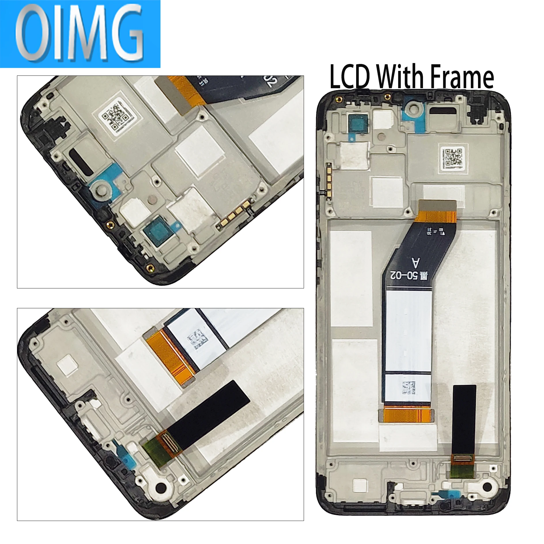 For Xiaomi Redmi 10 LCD Display With Frame Screen Touch 21061119AG 21061119DG 21061119AL Panel Replacement Parts