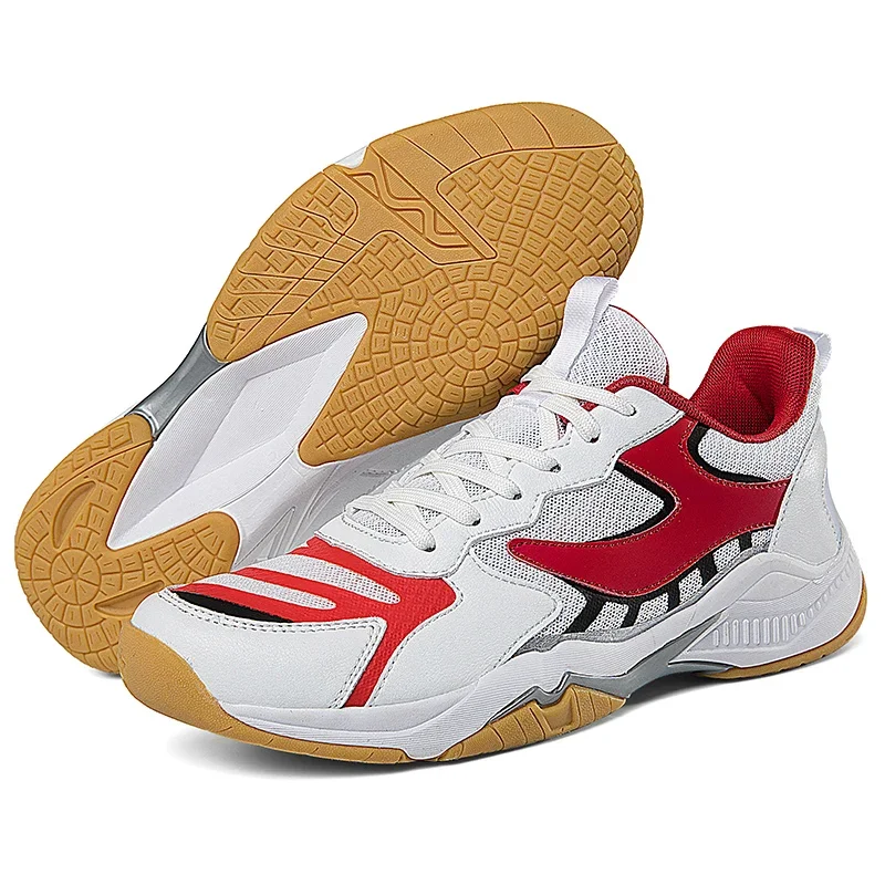 New Professional Tennis Shoes Men's Women's Non slip Badminton Couple Blue Red High Quality Tennis Shoe 36-46