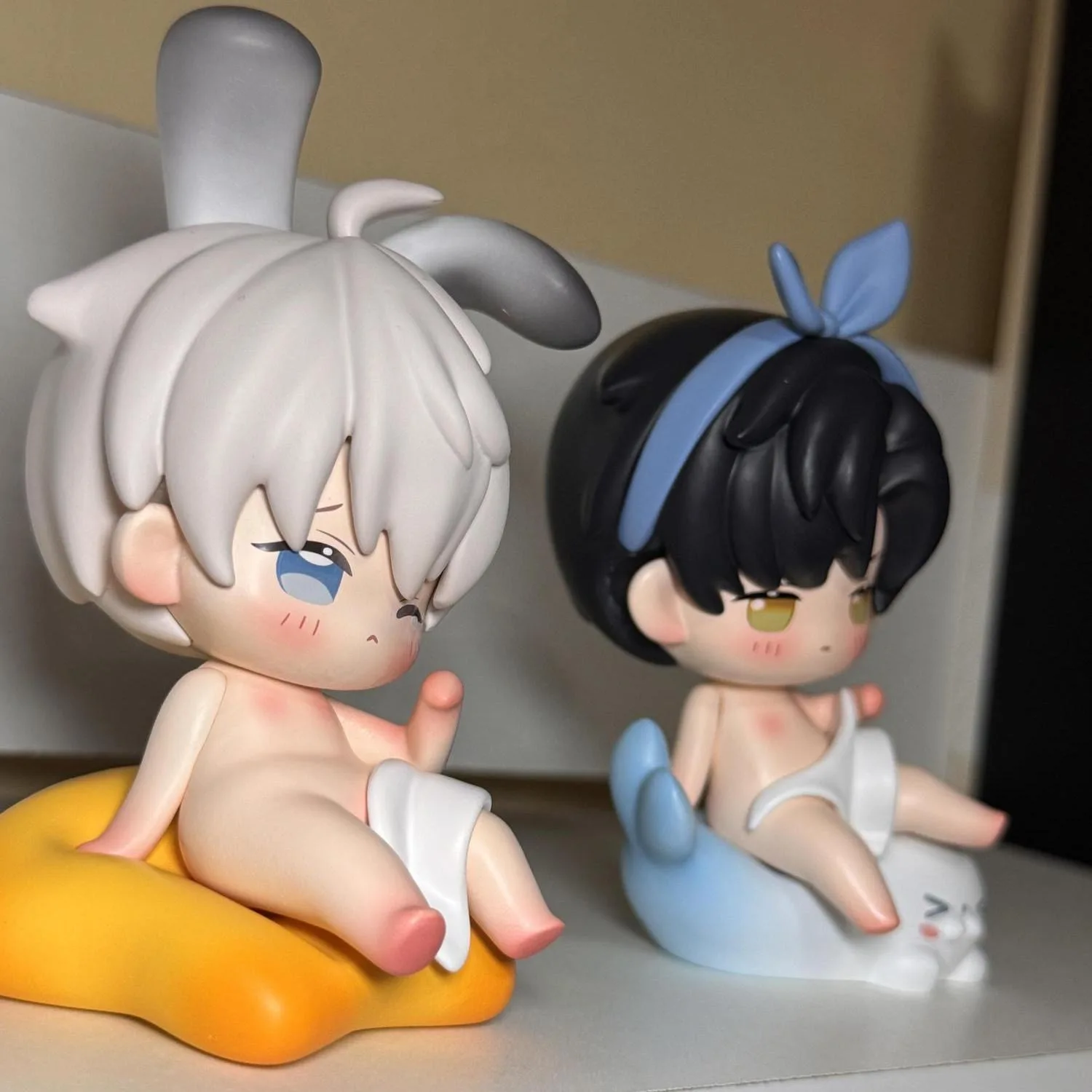 10 cm liefde en diepe ruimte spel Zhou Li Shen Qi Yu Shen Xing terugkeer Qin Che meid set klei ornament schattig desktop decoratie cadeau