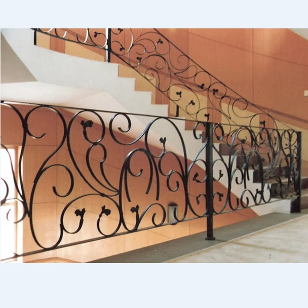 맞춤형 금속 난간 아연 도금 강철 금속 난간