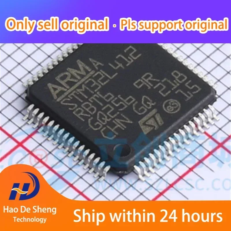 

10 шт./лот STM32L412RBT6 LQFP64 новый оригинальный в наличии