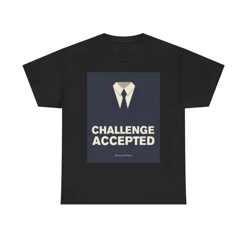 Challenge Accepted T Shirt Heavy Cotton