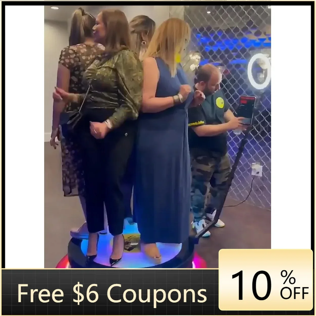 

продукты по индивидуальному заказу Vanplex Custom Photobooth 360° Appareil Photo Обид-при Видео Фото Fotobooth 36