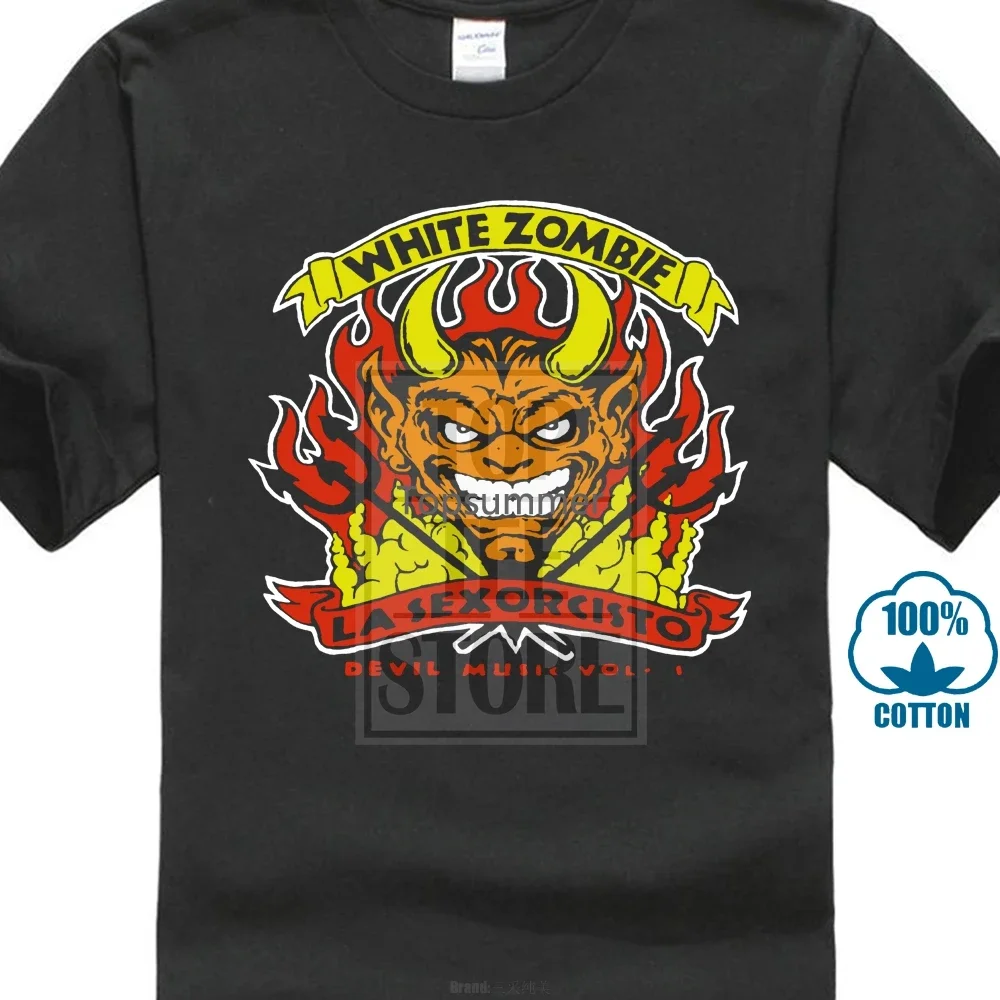 White Zombie Devil T Shirt S M L Xl 2Xl Brand New Rob Zombie