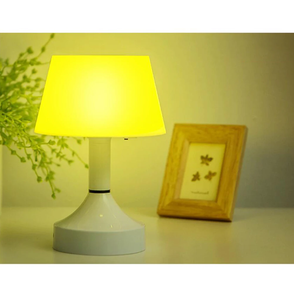 

Rechargeable Remote Control Night Light Led Bedside Lamp Dimming Warm Light For Bedroom Room Study