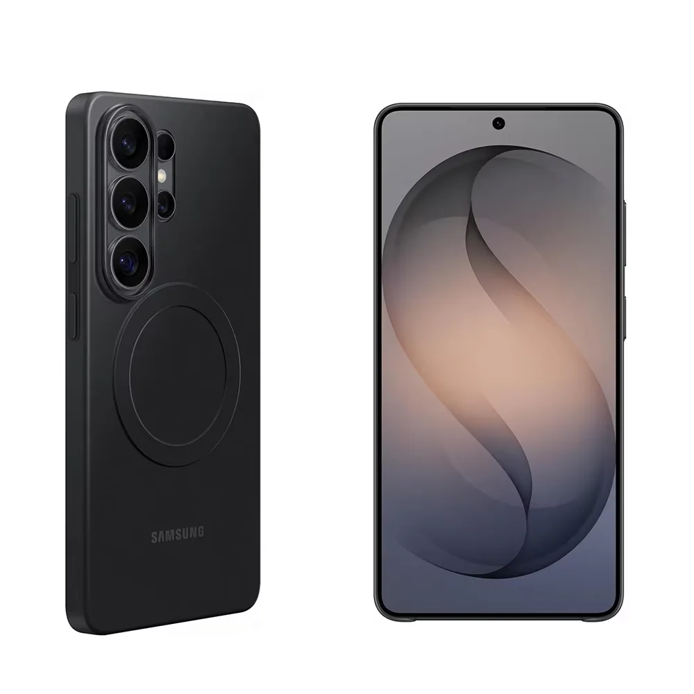 Cienkie, magnetyczne etui do Samsunga S26 Ultra, Galaxy S25 Ultra, S24 Ultra z pierścieniem magnetycznym do bezprzewodowego ładowania Magsafe, cienka, matowa obudowa. — zdjęcie produktu 5
