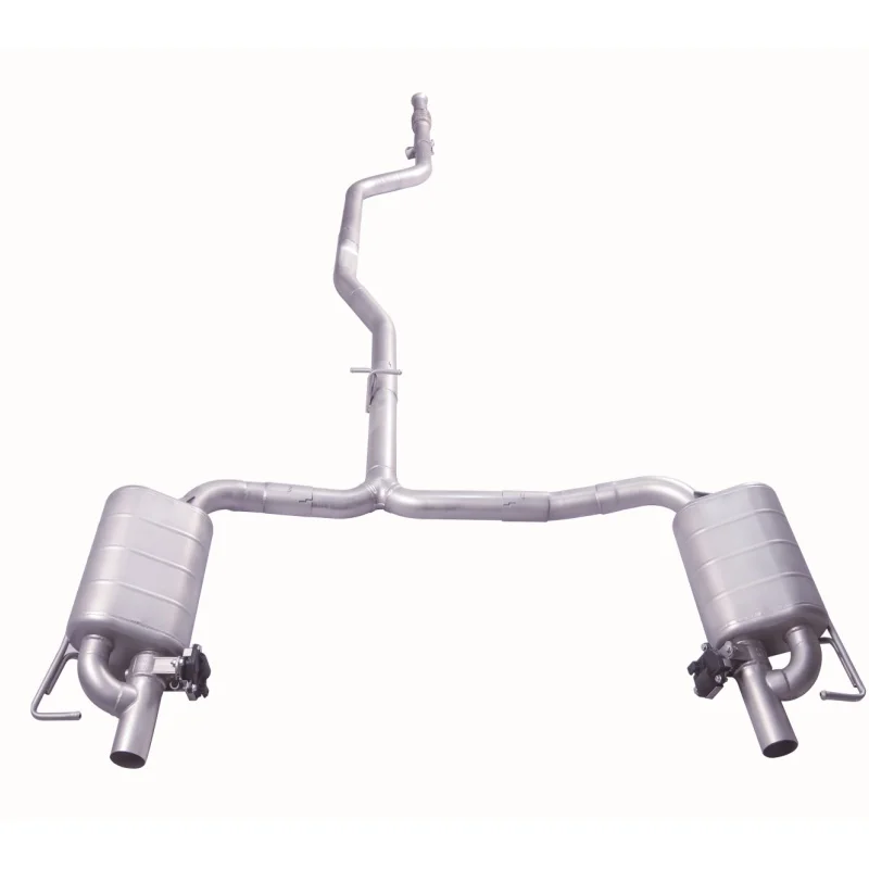 [Custom product] Suitable for Mercedes-Benz W205 W206 C180 C200 C260 C300 stainless steel exhaust system with valve