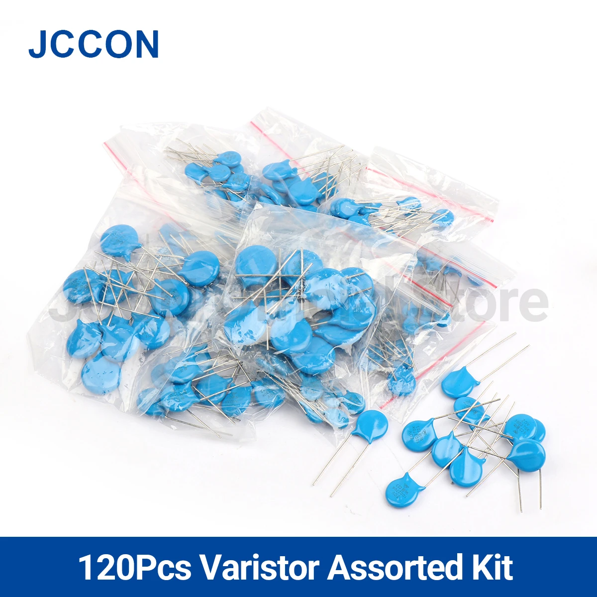 

120Pcs Varistor Sample Kit 12Values x 10Pcs=120Pcs Assorted Kit Commonly Varistor Resistor 5D471K 7D471K 7D431K 7D391K 10D471K