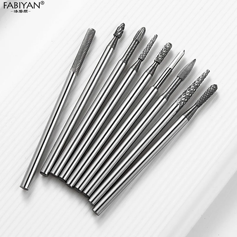 Tungsten steel Nail Drill Milling Cutter Nail Art Drill Bits For Machine Milling Cutter Nail Burr Tool Cuticle Clean