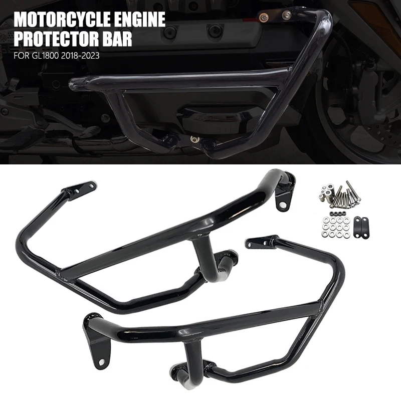 

For HONDA Gold Wing 1800 Engine Guard Crash Bar Frame Bumper Fairing Protector GL1800 F6C Goldwing GL 1800 2018-2024 Motorcycle