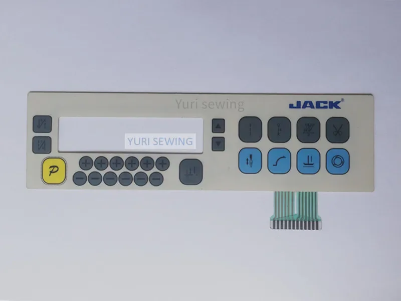 powermax jack control box operation panel sheet control board sticker membrane paper keypad auto industrial sewing machine part