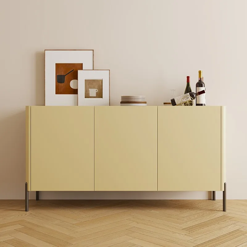 

Dinner side cabinet Italian minimalist tea and water cabinet Solid wood Nordic multifunctional corner cabinet Modern minimalist